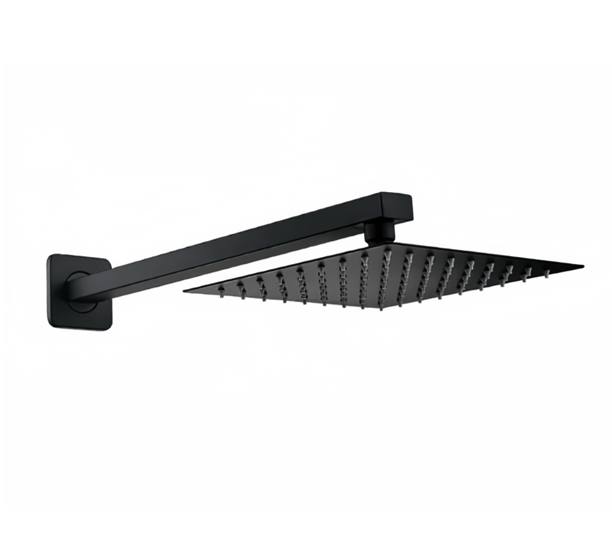 8" Square Shower Head & Arm Set