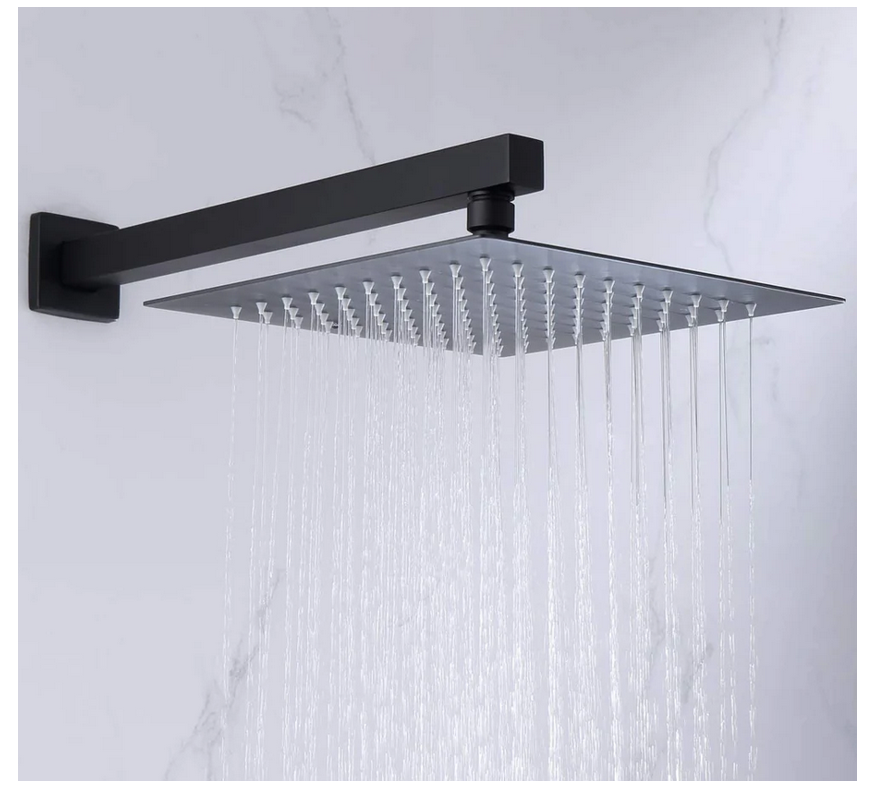 8" Square Shower Head & Arm Set