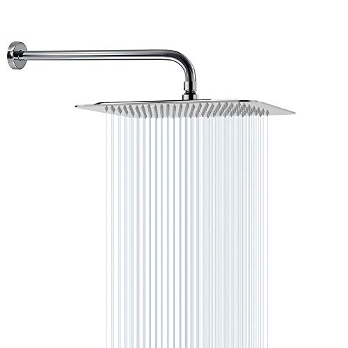 Rainfall Shower Head - Square (6"/8"/10")