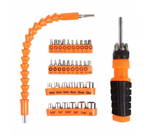 43pcs Flexible Screwdriver Bit Set