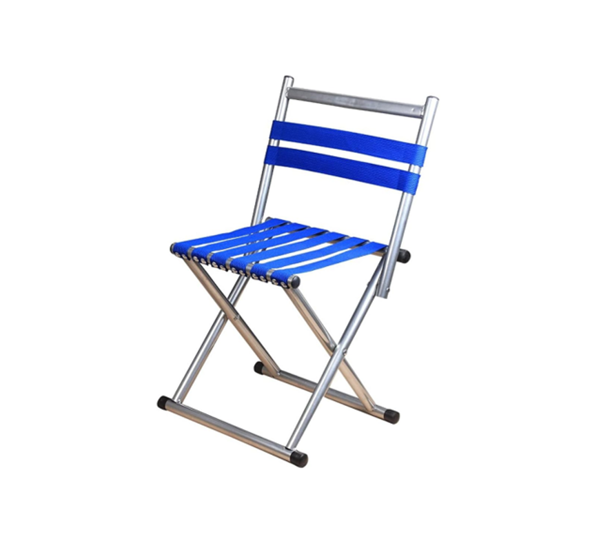 Foldable Camping Chair (Green/Blue)