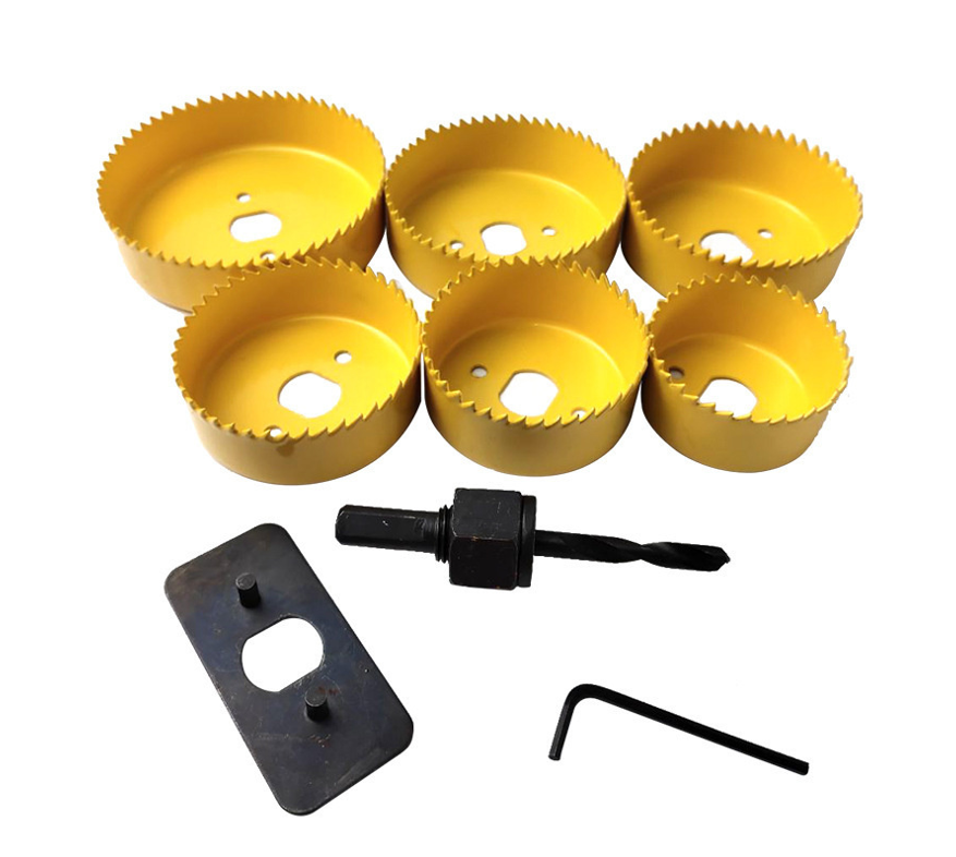 9pcs Hole Saw Set