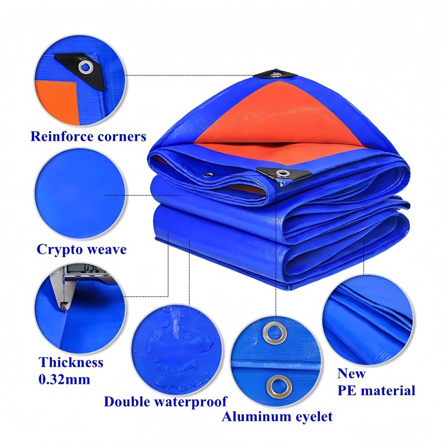 Tarpaulin (4x5m | 6x8m | 10x12m)