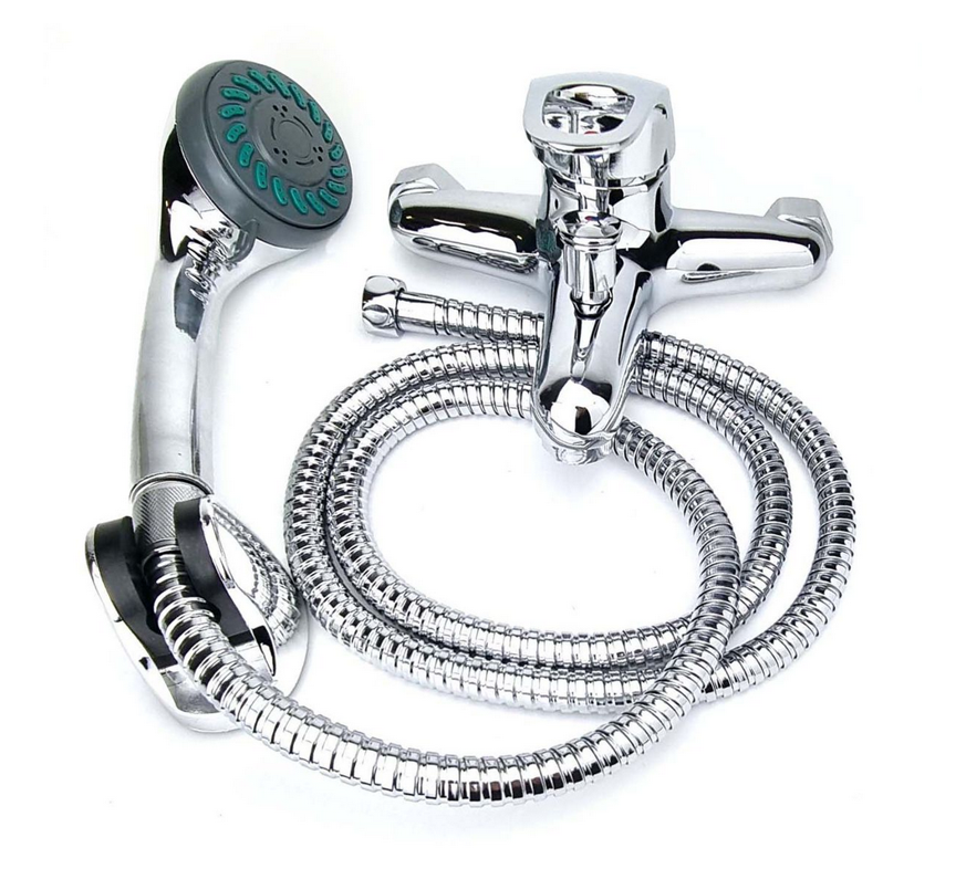 Chrome Bath Mixer Set