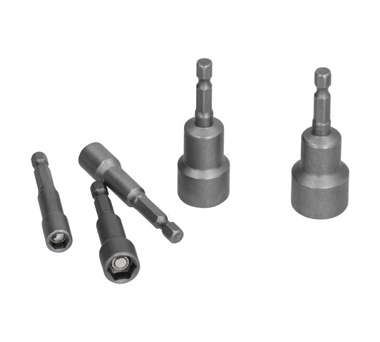 5pcs Magentic Hex Socket Nut Driver Set