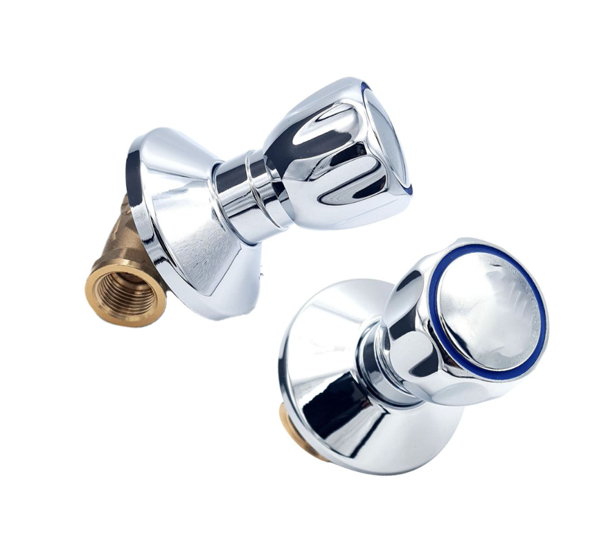Hot & Cold Concealed Stop Valve 1/2"