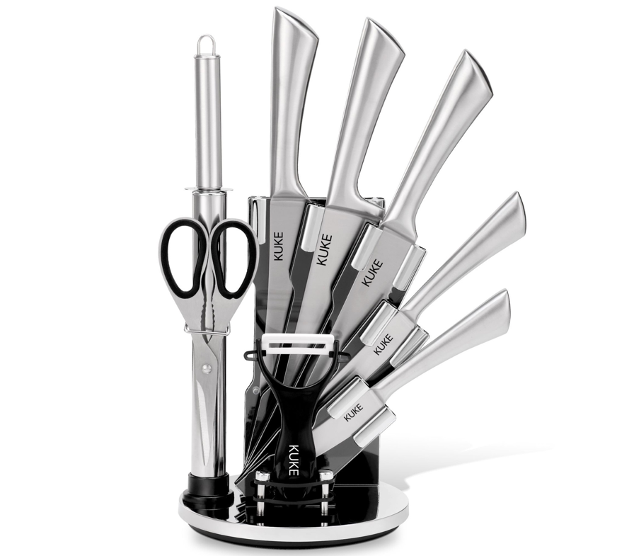 9pcs Knife Set with Stand