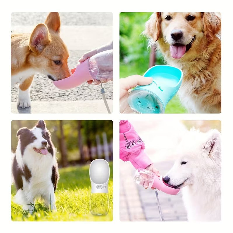 Portable Pet Water Bottle Feeder (350ml / 500ml)