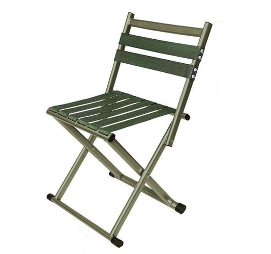 Foldable Camping Chair (Green/Blue)