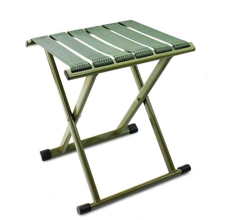 Foldable Camping Chair (Green/Blue)