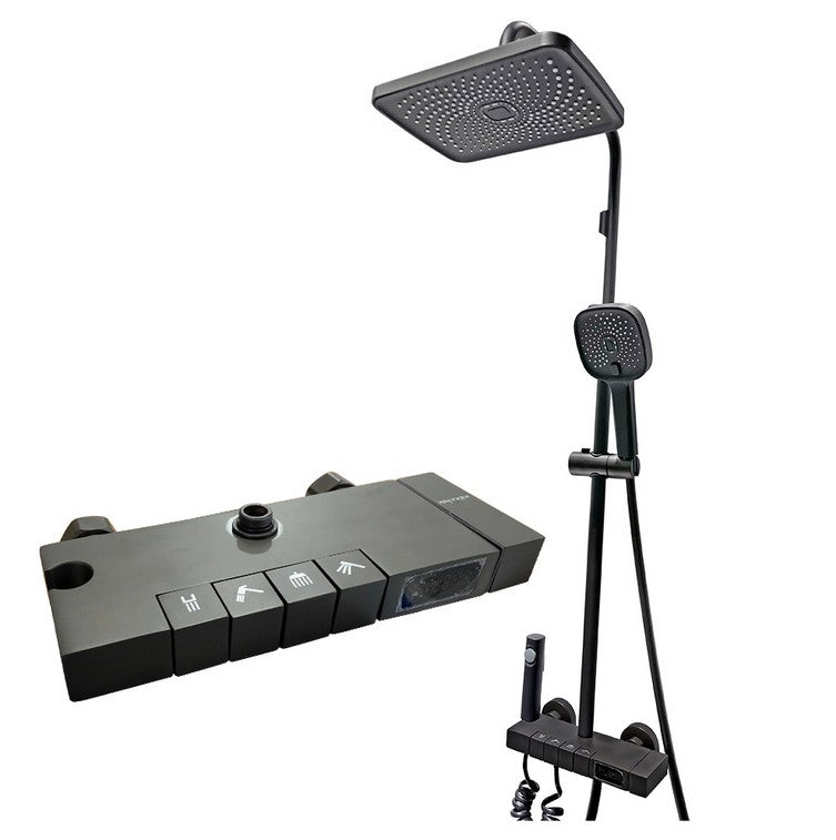 Thermostatic Multifunctional Shower System Unit