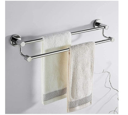 Double Bathroom Towel Rail (60cm)