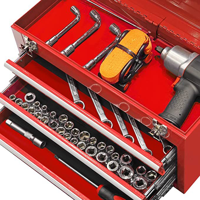 4 Drawers Multi-Functional Tool Box