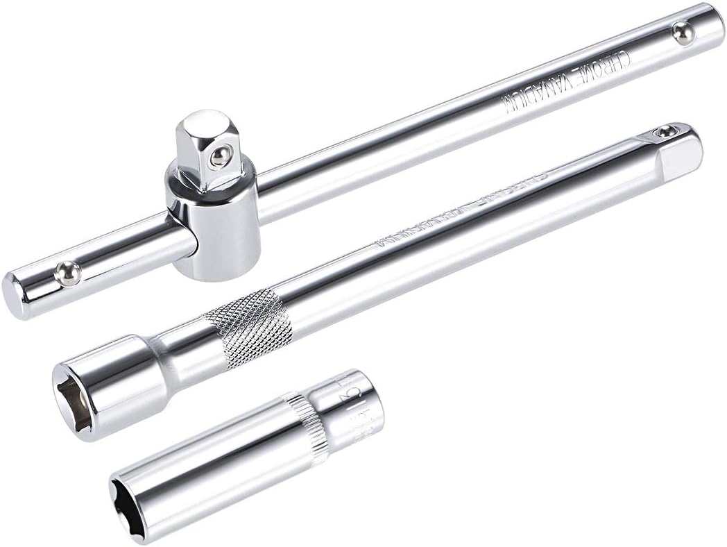 3pcs Sliding T Bar Extension Set 1/2