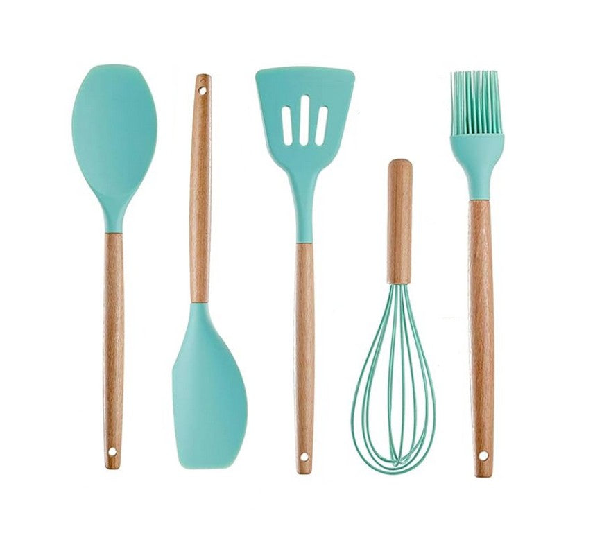 5pcs Silicone Kitchen Utensil Set