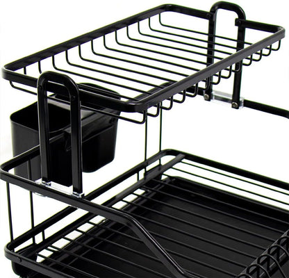 2 Tier Kitchen Dish Drying Rack
