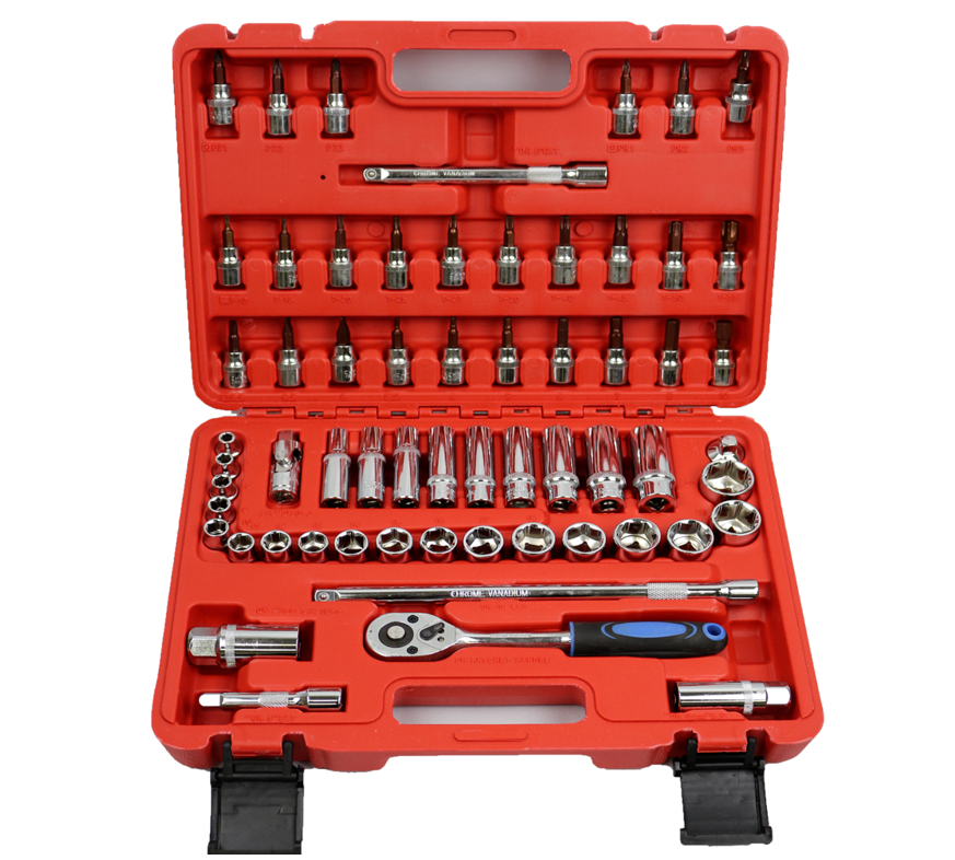 61pcs Socket Set (3/8")