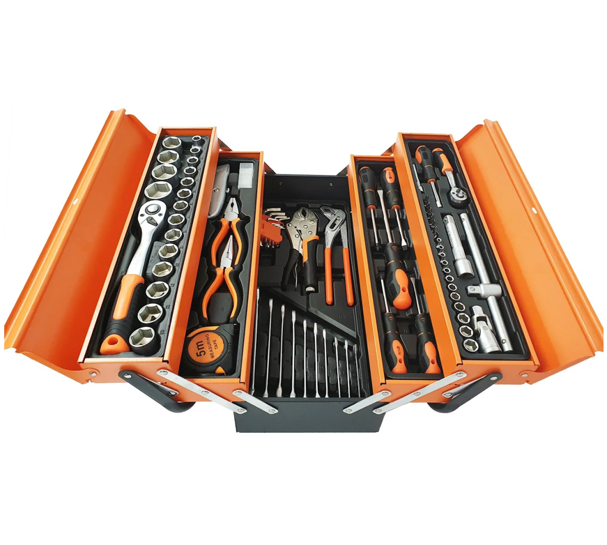 95pcs Tools Set with Metal Tool Box