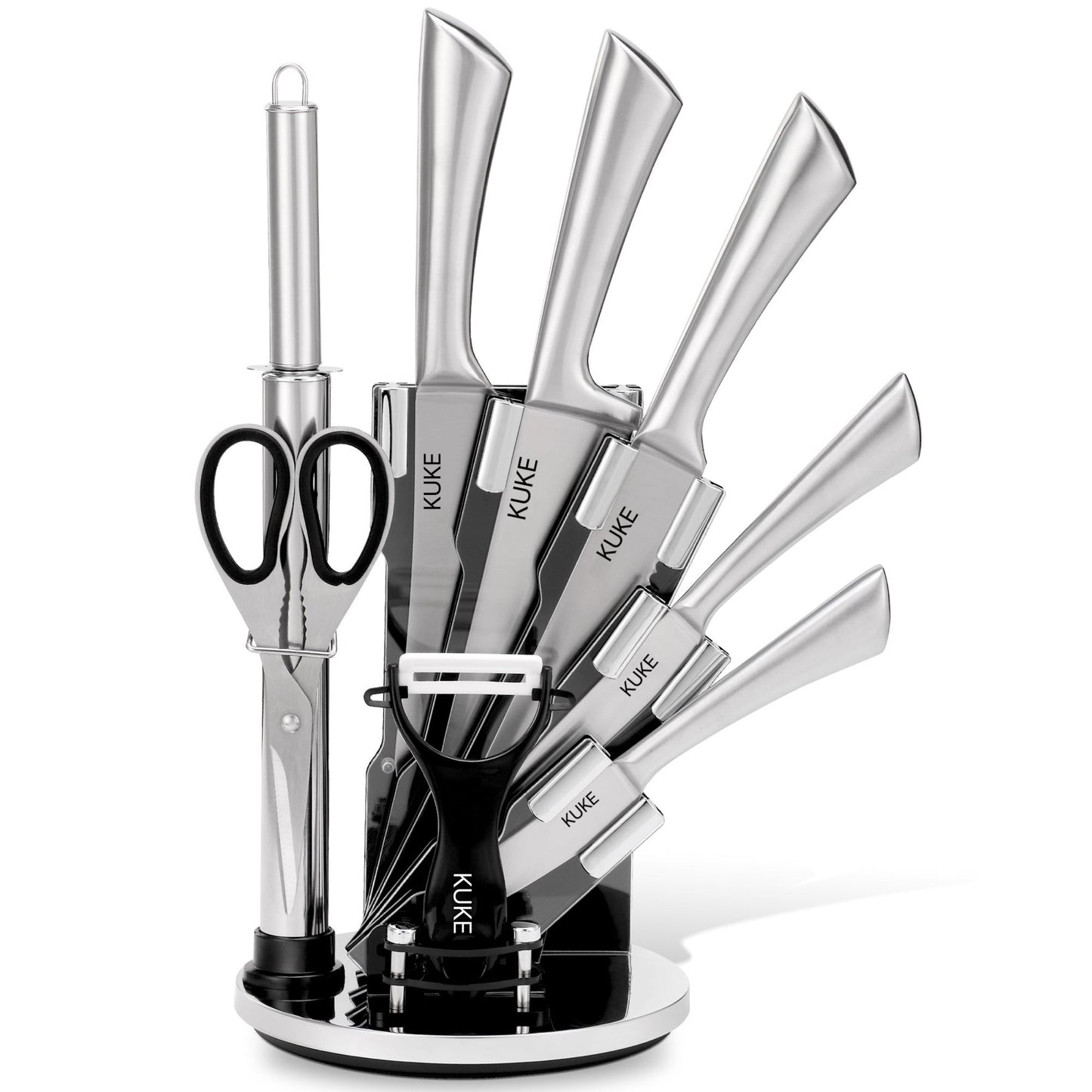 9pcs Knife Set with Stand