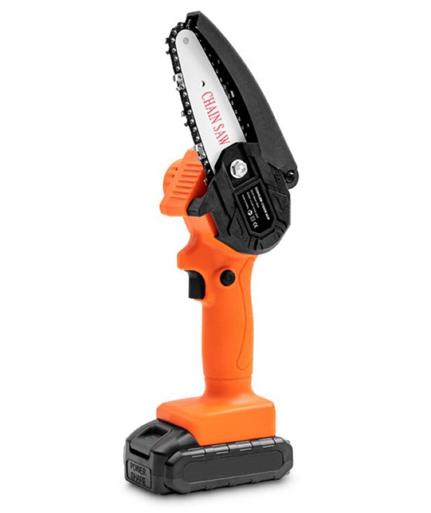 Cordless Rechargeable Lithium Mini Chain Saw (8")