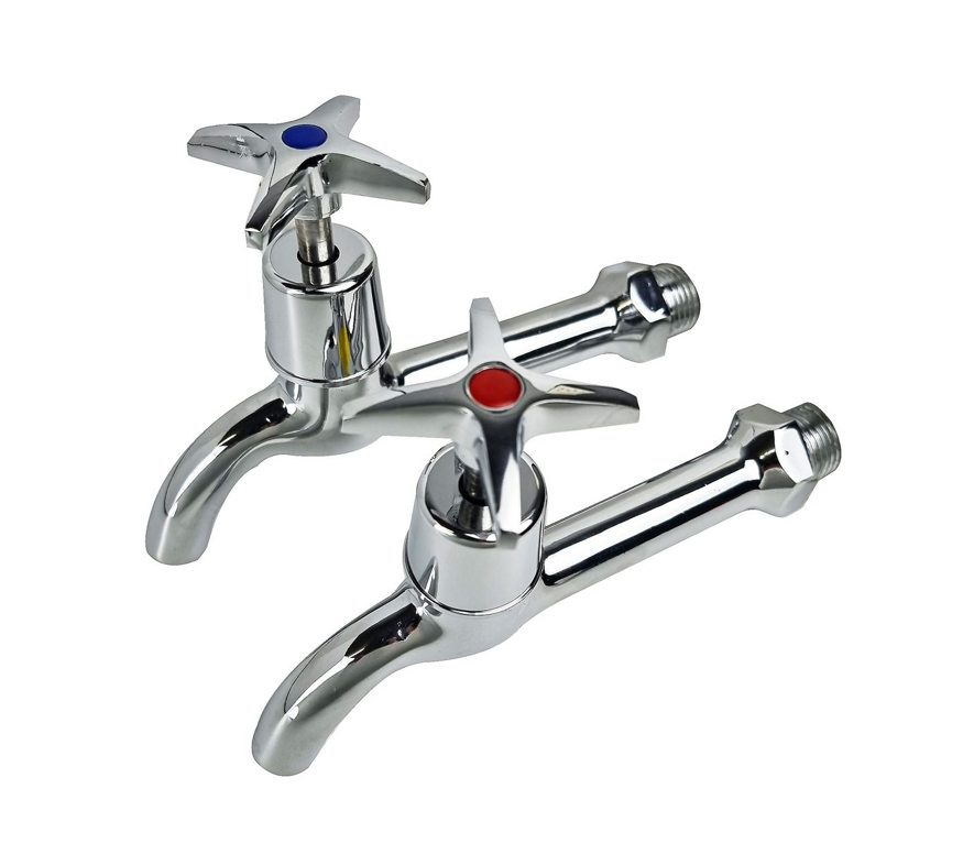 Star Handle Bib Tap Set (Long)