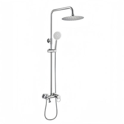Stainless Steel Adjustable Full Shower Unit Set (Round / Square)
